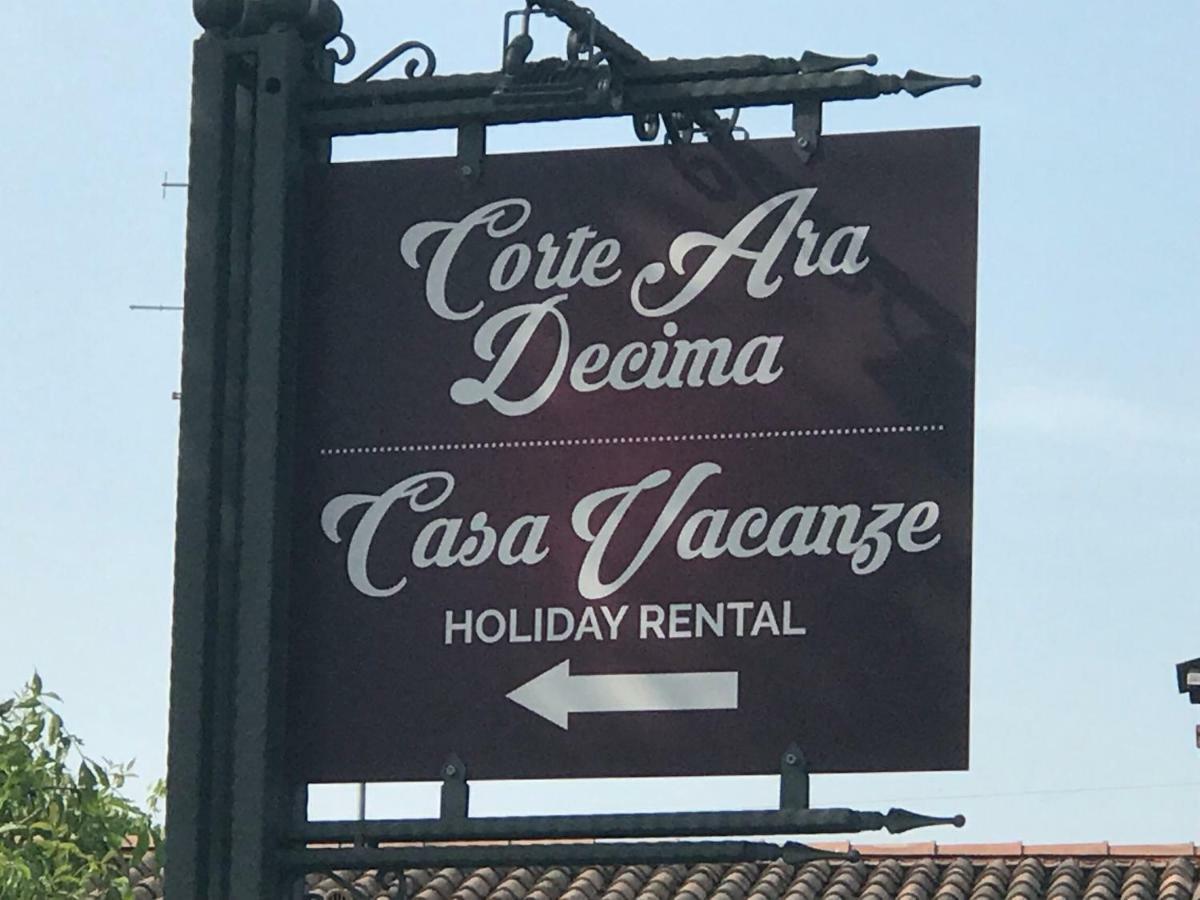 Appartamento "Casa Vacanze Corte Ara Decima" ソーナ エクステリア 写真